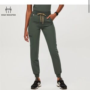 Zamora xs petite moss jogger scrub bottoms brand new